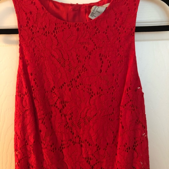 Red lace dress NWT - Picture 2 of 5